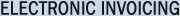 Electronic Invoicing